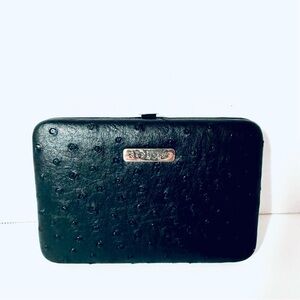 Sephora Black Textured Travel Compact 7 Piece Manicure Set NWOT